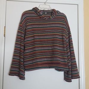 Retro cropped sweater